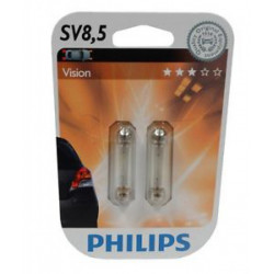 Крушки Philips C10W 12V / SV8,5 2бр