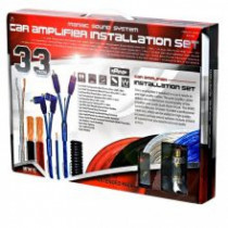Комплект кабели за автомобилна HiFi система 33 бр.