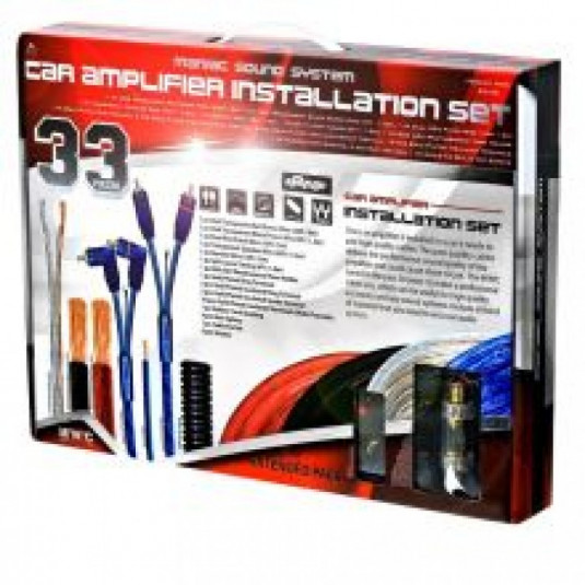 Комплект кабели за автомобилна HiFi система 33 бр.