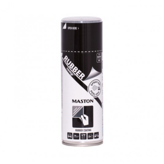 MasRUBBERcomp спрей Черен матов 400ml