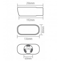 Окончание на издухвателя (Ø издухвател до 54mm) V9