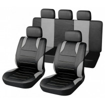 Комплект тапицерии на седалки 9 бр. SPORT сив AIRBAG