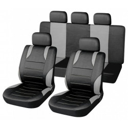 Комплект тапицерии на седалки 9 бр. SPORT сив AIRBAG