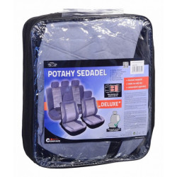 Авточехли комплект 9бр. DELUXE AIRBAG