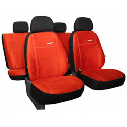 Автомобилни тапицерии Comfort тъглачерво червено (алкантара)