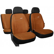 Автомобилни тапицерии Comfort кафяви (alcantara)