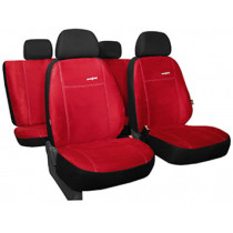 Авточехли Comfort червени (alcantara)