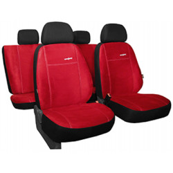 Авточехли Comfort червени (alcantara)