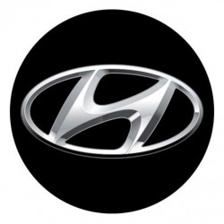 Самозалепващи се смолни 3D стикери HYUNDAI 4 бр.