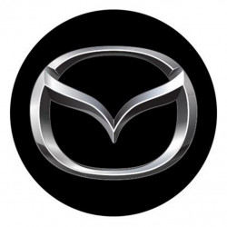 Самозалепващи се етикети 3D MAZDA 4 бр.