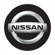 Смолни самозалепващи се стикери 3D Nissan 5cm 4бр.