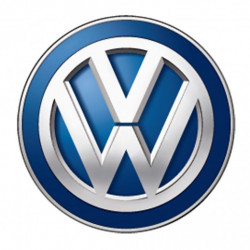 Смолни 3D стикери Volkswagen синьо 4 бр.