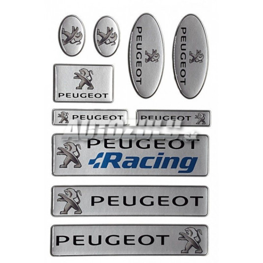 Самозалепящ се комплект Peugeot 10 бр.