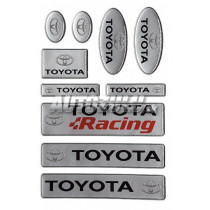 Комплект стикери Toyota 10 бр.
