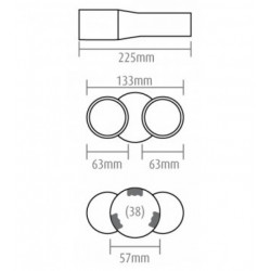 Наконечник на издухалка (Ø издухалка до 51mm)