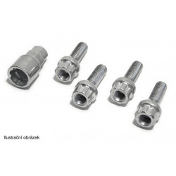 Застрахователни болтове на колелата D M14x1, 50x26mm сферично седло