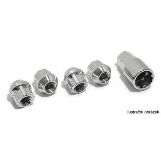 Предпазни гайки на колелата F M12x1, 25 конично седло