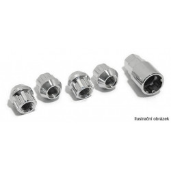 Предпазни гайки на колелата F M12x1, 25 конично седло