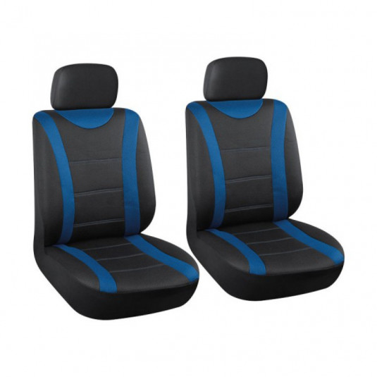 Автотапицерия черна/синя 2 бр. V2