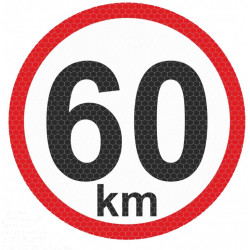 Рефлекторна стикер голяма - 60km