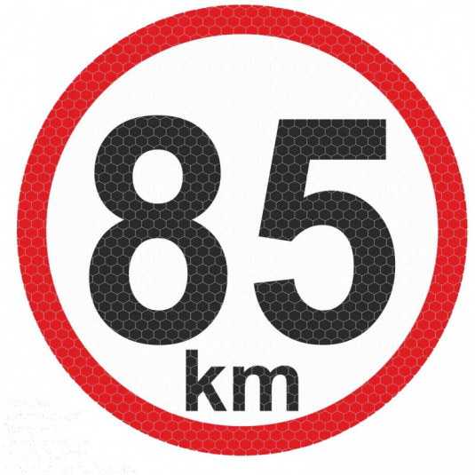 Рефлективна стикер голям - 85km