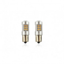 LED крушки CANBUS (P21W) 12V/24V оранжева