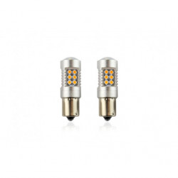 LED крушки CANBUS (P21W) 12V/24V оранжева