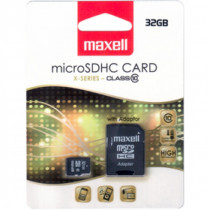 Памет карта MicroSDHC 32GB CL10 + адап 854718 MAXELL