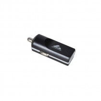 USB зарядно устройство 1A 12/24V - черно