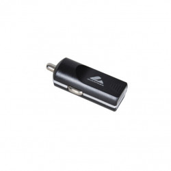 USB зарядно устройство 1A 12/24V - черно