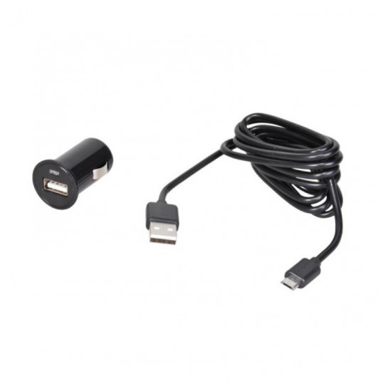 Зарядно устройство Micro USB черно 1A