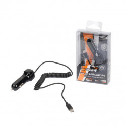 Зарядно устройство тип C 2.1A с USB 12/24V