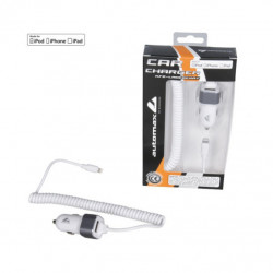 Зарядно Lightning кабел+USB 12/24V