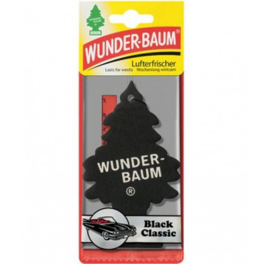 Освежител елха W-BAUM black Ice