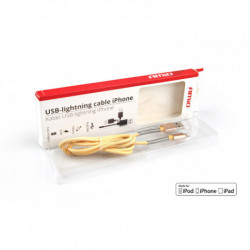 Кабел USB Lightning iPhone iPad Full LINK 2,4A