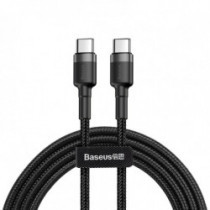 Кабел USB-C към USB-C BASEUS Cafule PD 2.0, QC 3.0, 60W, 200 см