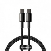 USB-C на USB-C кабел BASEUS Tungsten Gold, 100 W, 100 см