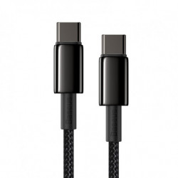 USB-C на USB-C кабел BASEUS Tungsten Gold, 100 W, 100 см