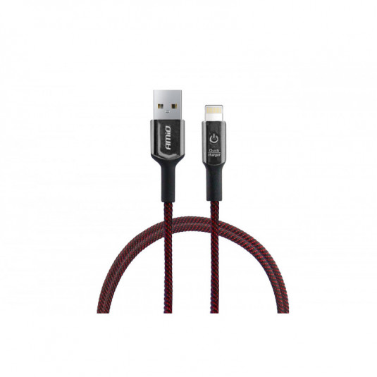 Кабел USB+Apple lightning 100cm FullLINK UC-10