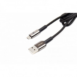Кабел USB+microUSB 100cm FullLINK UC-11