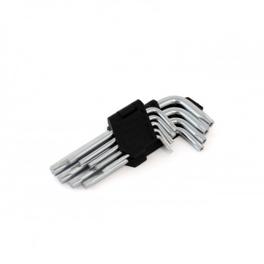 Ключове TORX къси 125mm 9 броя TKS