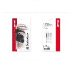 Ключове TORX къси 125mm 9 броя TKS