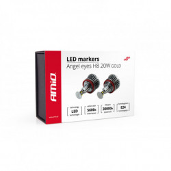 LED маркер H8 20W GOLD