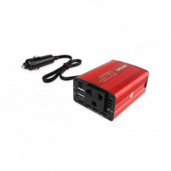 Преобразувател на напрежение AMiO 12V/230V 150W/300W 2xUSB PI01