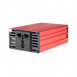 Преобразувател на напрежение AMiO 12V/230V 300W/600W 2xUSB PI03