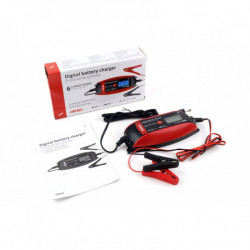 AMiO Зарядно устройство авто/мото цифрово 6V/12V 4A (14-120Ah) DVL DBC-4A