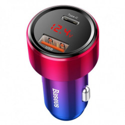 Зарядно устройство за автомобил BASEUS Magic USB + USB-C QC 4.0 PD 45W