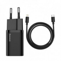 Зарядно USB-C Baseus Super Si Quick Charger 1C 20W с кабел Lightning 100 cm