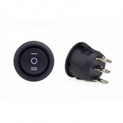 Превключвател люлеещ се кръгъл 12/230V – BU03