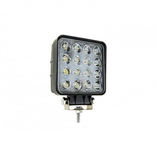 Работна LED лампа 16x LED AWL05 EMC 108x108 48W FLAT 9-60V